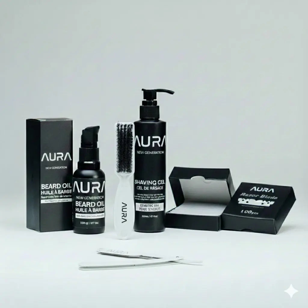 Line Up and Beard Care Combo Aura | New Generation Store